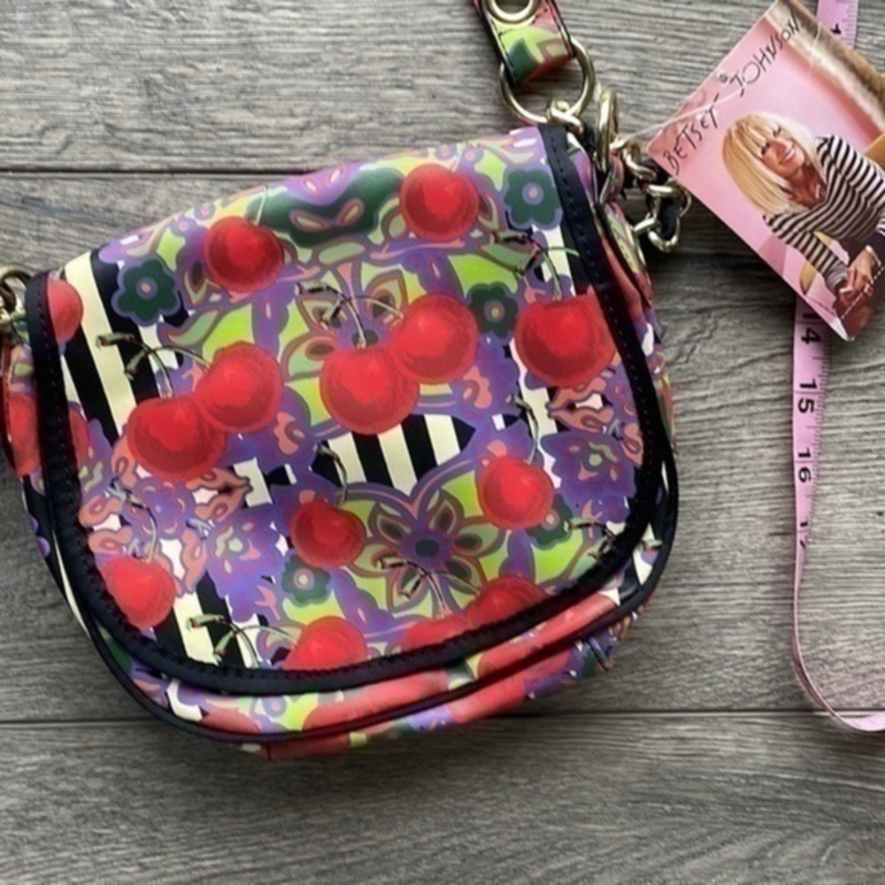 NWT Betsey Johnson bag cherries purse